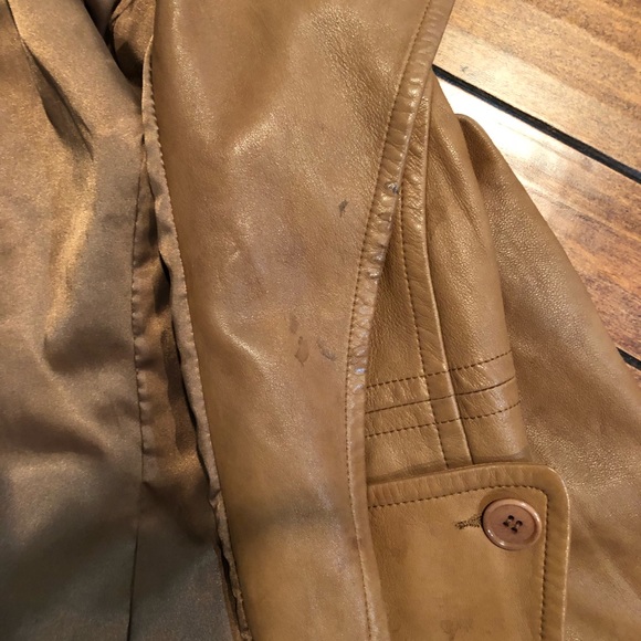 Vintage authentic Theory soft leather Moto jacket - Picture 8 of 8
